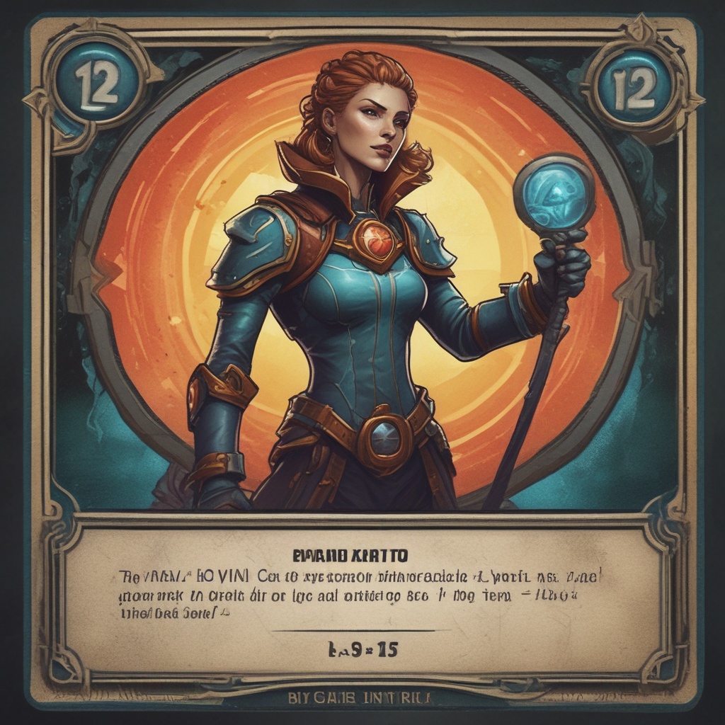 Trading card representing Card 12