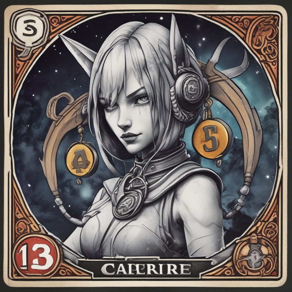 Trading card representing Card 13