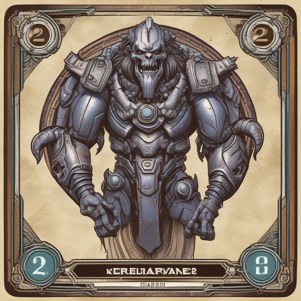 Trading card representing Card 21