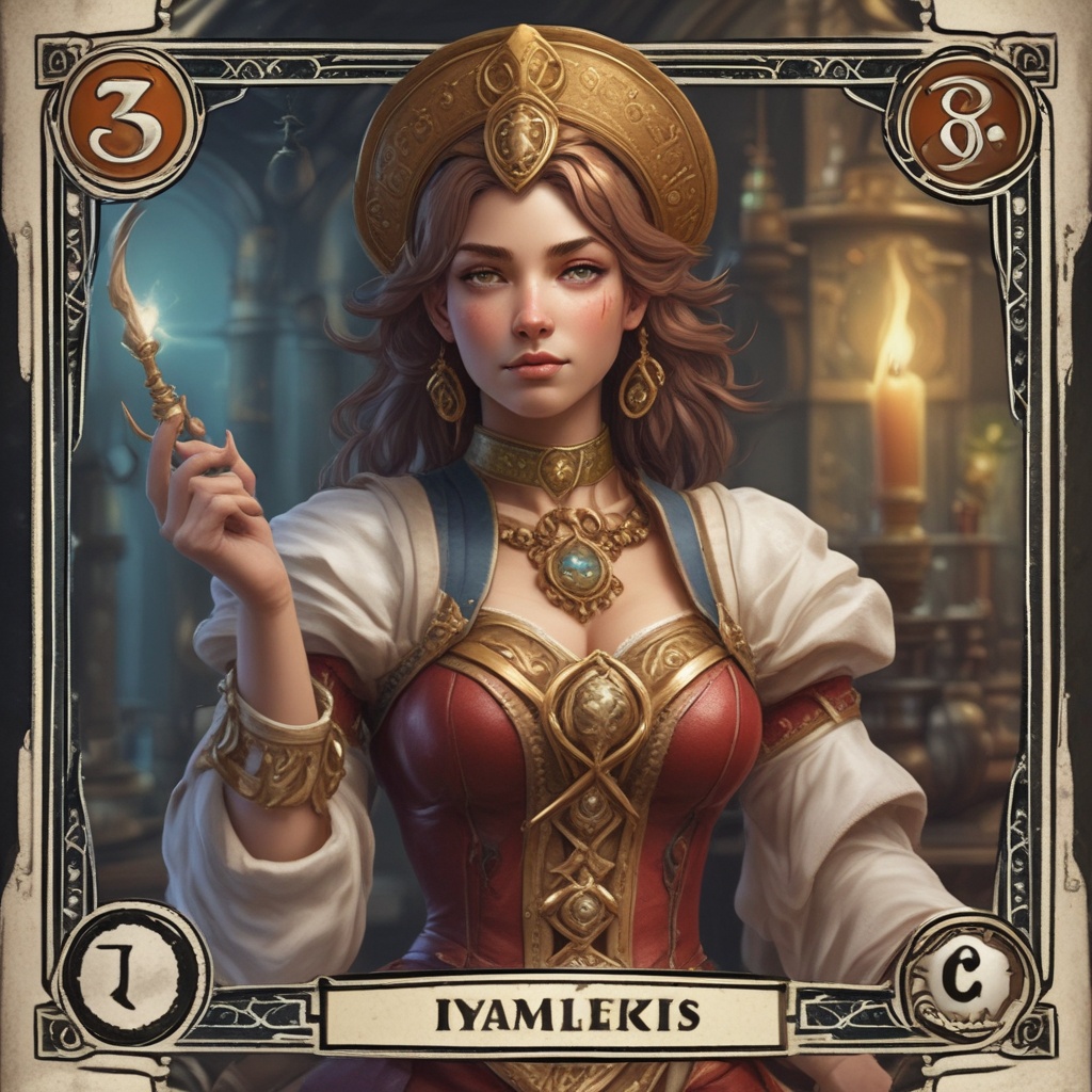 Trading card representing Card 3