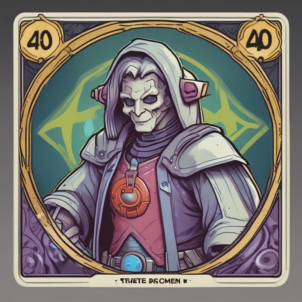 Trading card representing Card 40