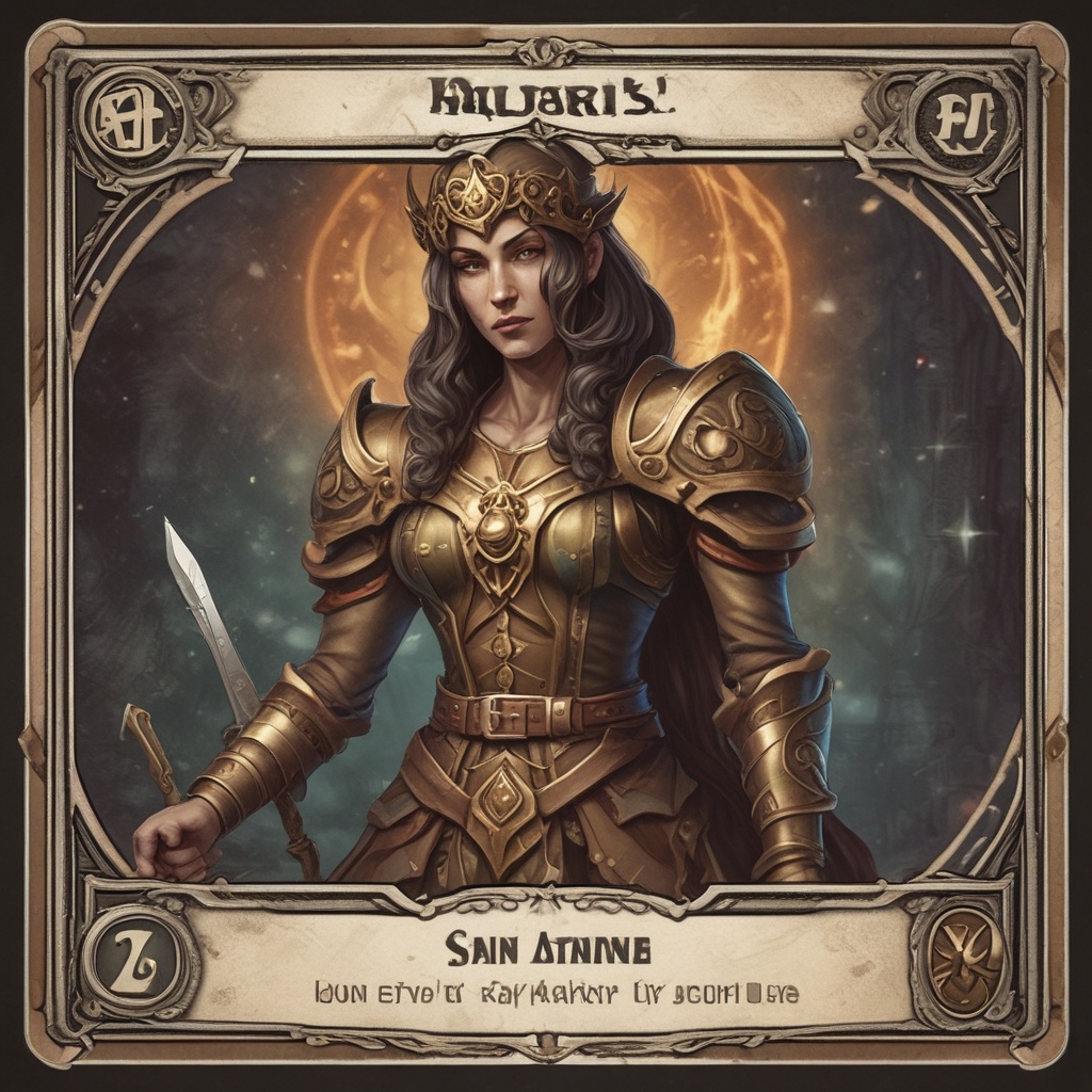 Trading card representing Card 5