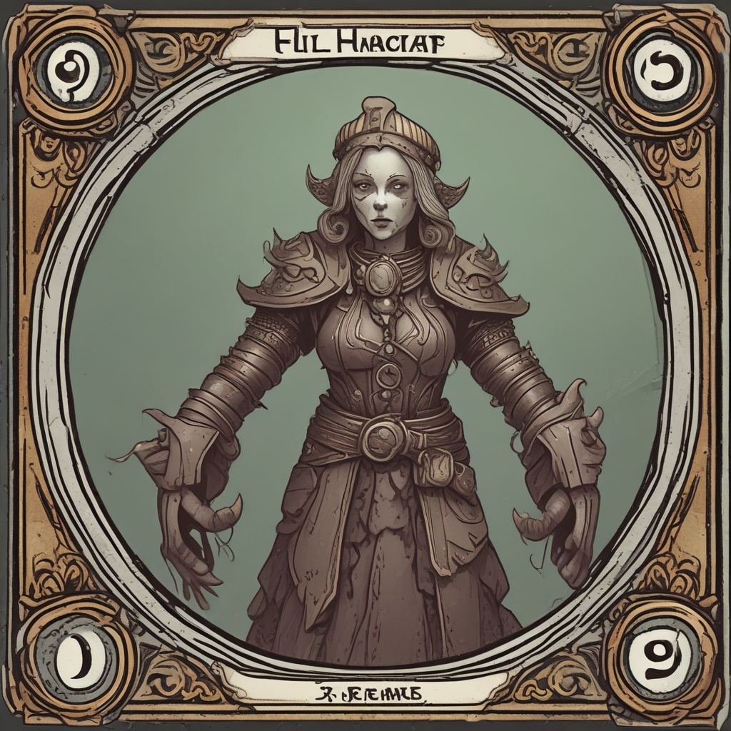 Trading card representing Card 9